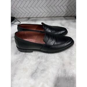 Allen Edmonds Randolph Penny Loafers Black Leather Men’s 12 D Dress Shoes USA